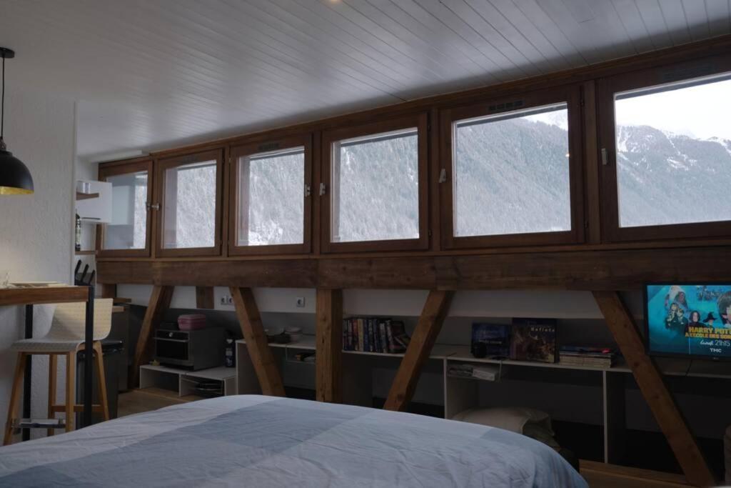 Studio Chaleureux Chamonix Centre Appartamento Esterno foto