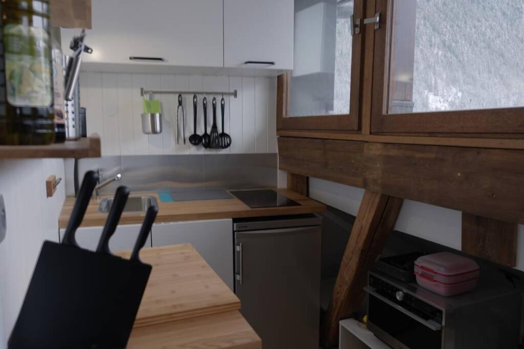 Studio Chaleureux Chamonix Centre Appartamento Esterno foto