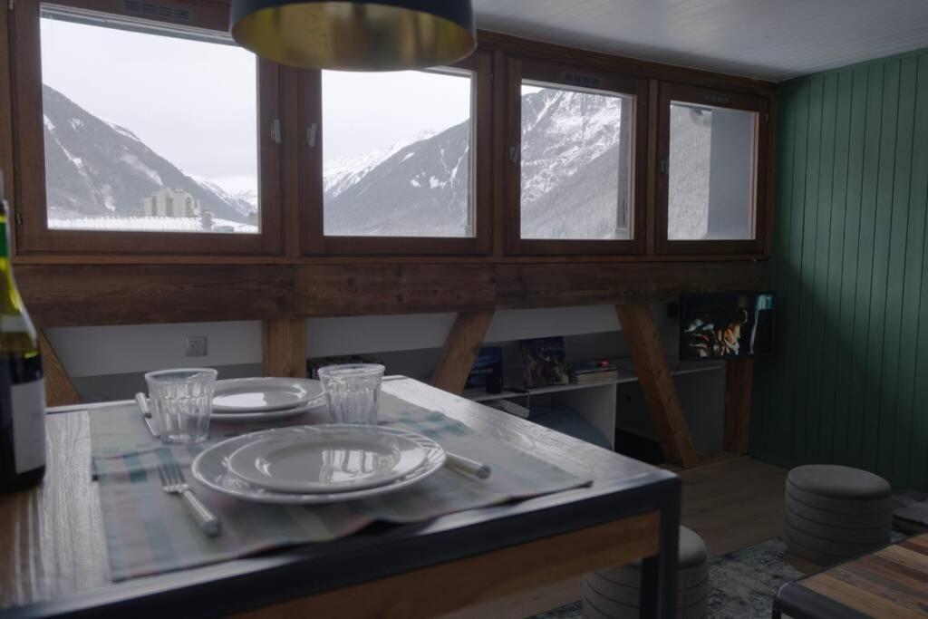 Studio Chaleureux Chamonix Centre Appartamento Esterno foto