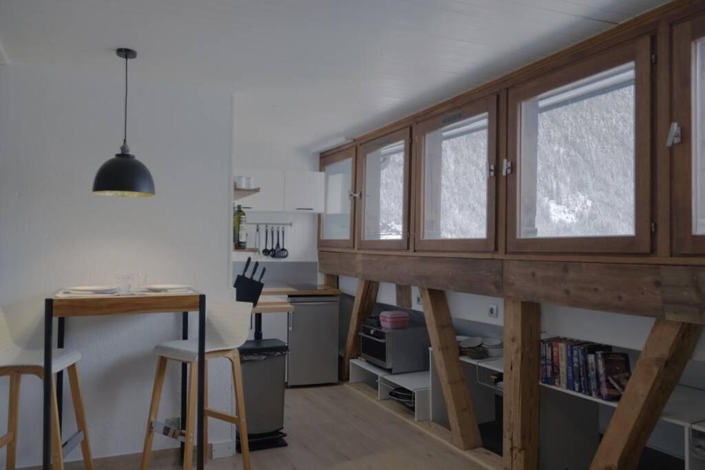 Studio Chaleureux Chamonix Centre Appartamento Esterno foto