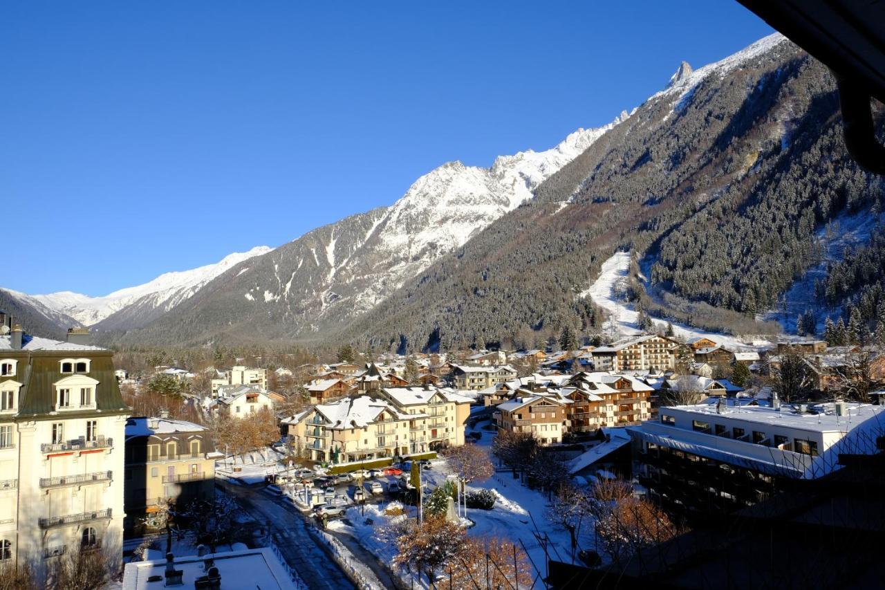 Studio Chaleureux Chamonix Centre Appartamento Esterno foto