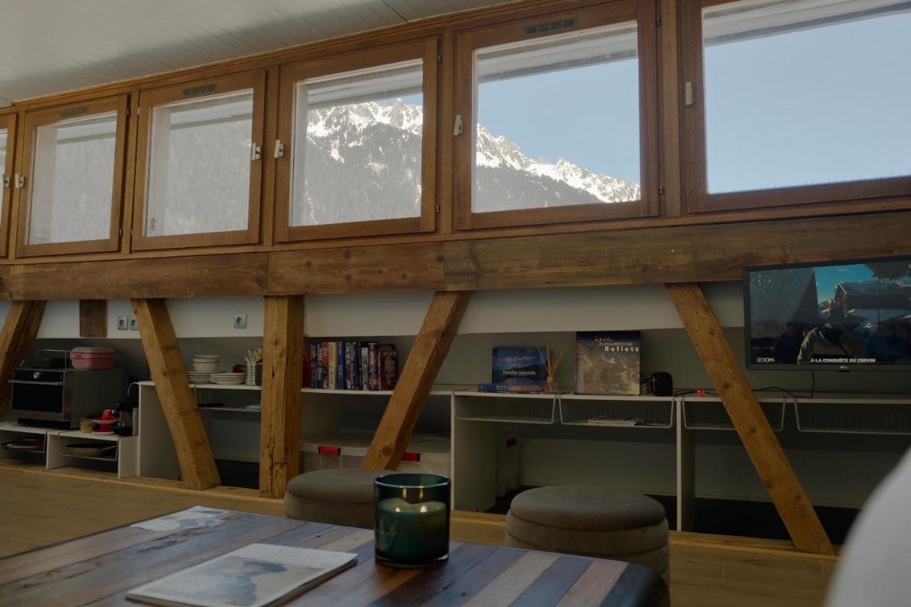 Studio Chaleureux Chamonix Centre Appartamento Esterno foto